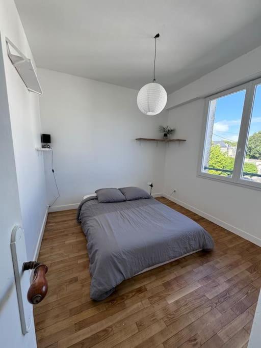 Charmant Appartement T3 Avec Balcon, Centre-Ville 洛里昂 外观 照片